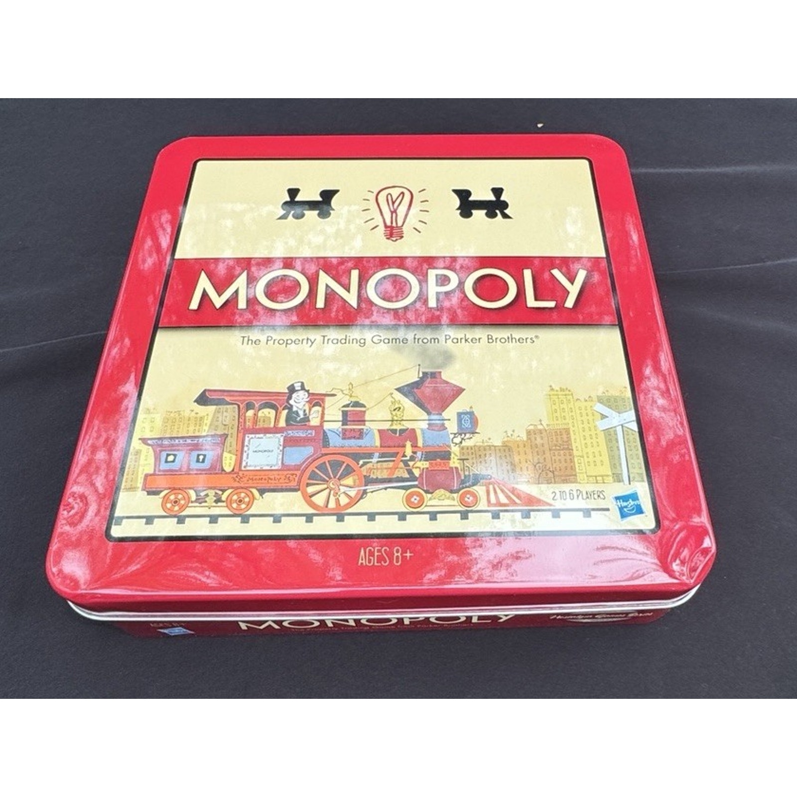 Vtg Parker Brothers Monopoly Nostalgia Tin Edition Sealed Contents Game New!