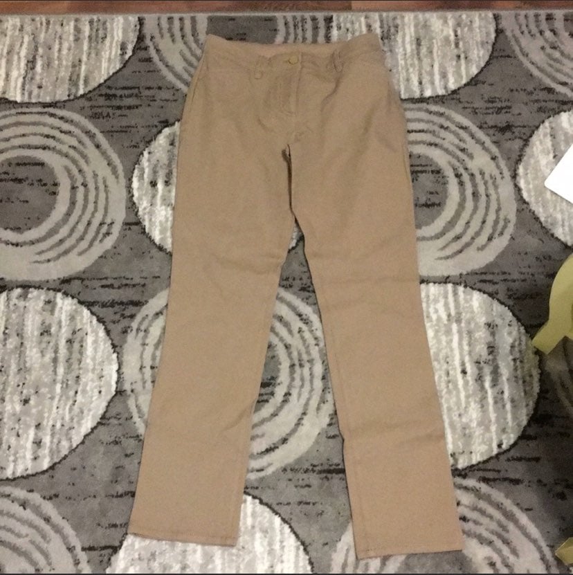 Chico's Tan/Khaki Jean Pants Women