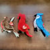NWT TY Beanie Babies Set of 3 Songbirds Rocket Mac Early Vintage