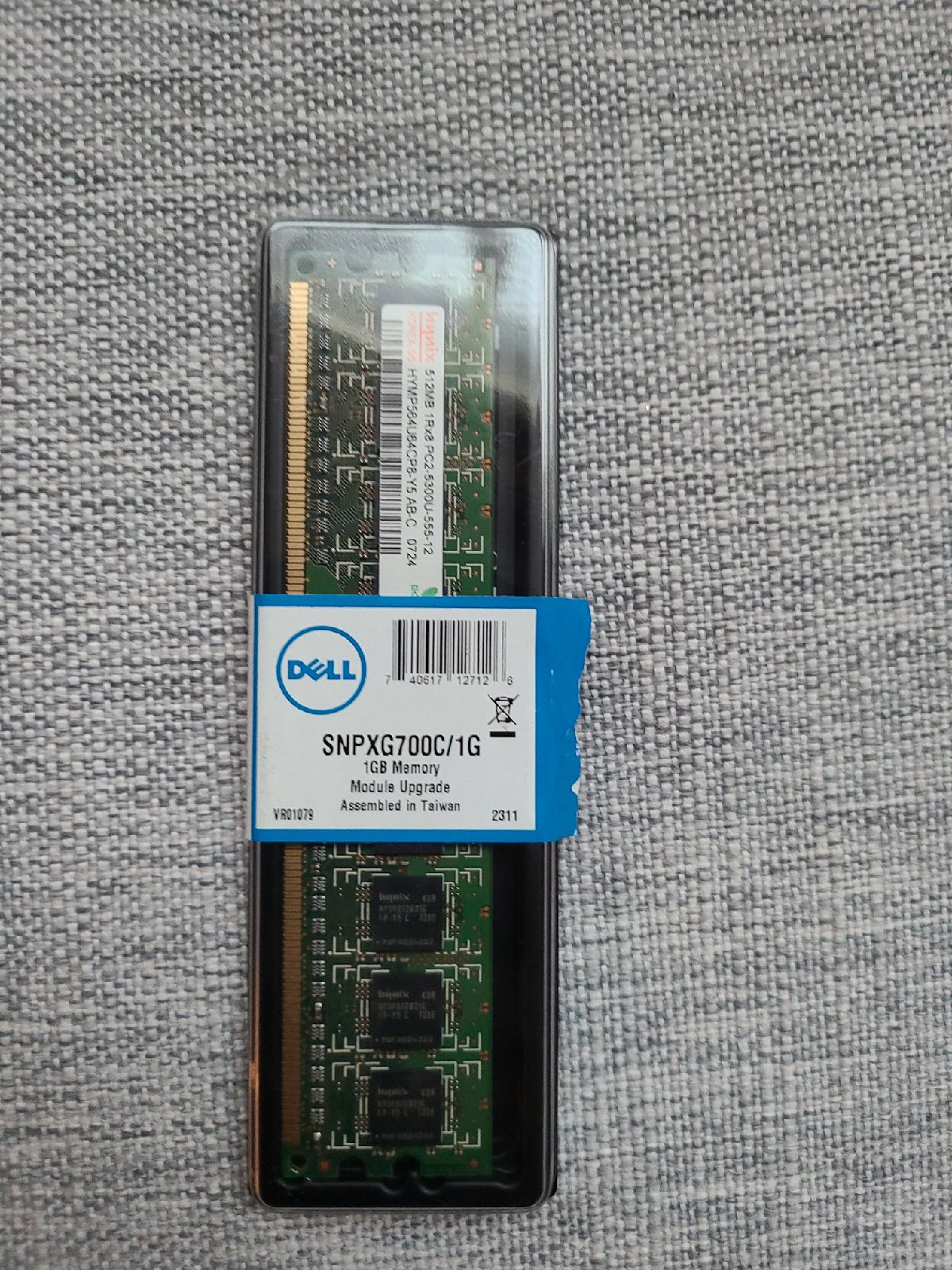 Dell SNPXG700C / 1G Memory - 1 GB - DIMM 240-pin - PC-6400 - DDR2 SDRAM