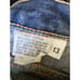 Vintage 1980's Calvin Klein Jeans High Rise Size 13 Made in the USA 100% Cotton