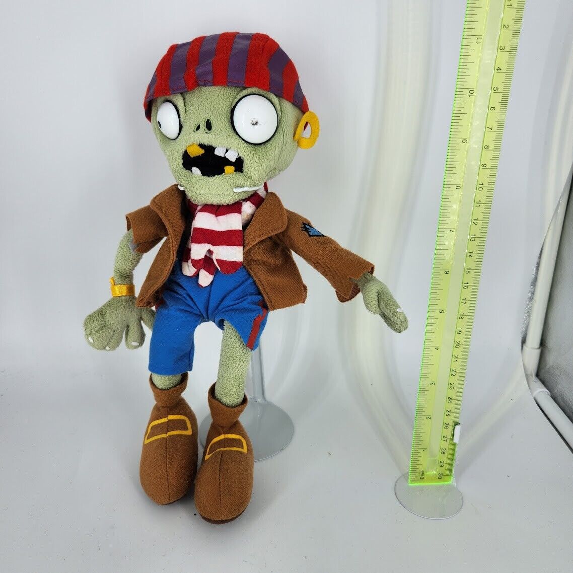 Plants vs. Zombies PvZ Plush 2013 WORLDMAX PIRATE ZOMBIE 12 RARE
