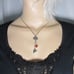 Harley Davidson Bar Shield Rose Heart Gemstones HD Necklace Valentine