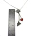 Harley Davidson Bar Shield Rose Heart Gemstones HD Necklace Valentine
