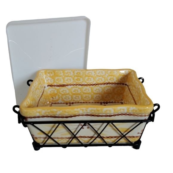 Temp-tations 1 Quart Old World Ovenware Bakeware Cookware Casserole BAKING Dish