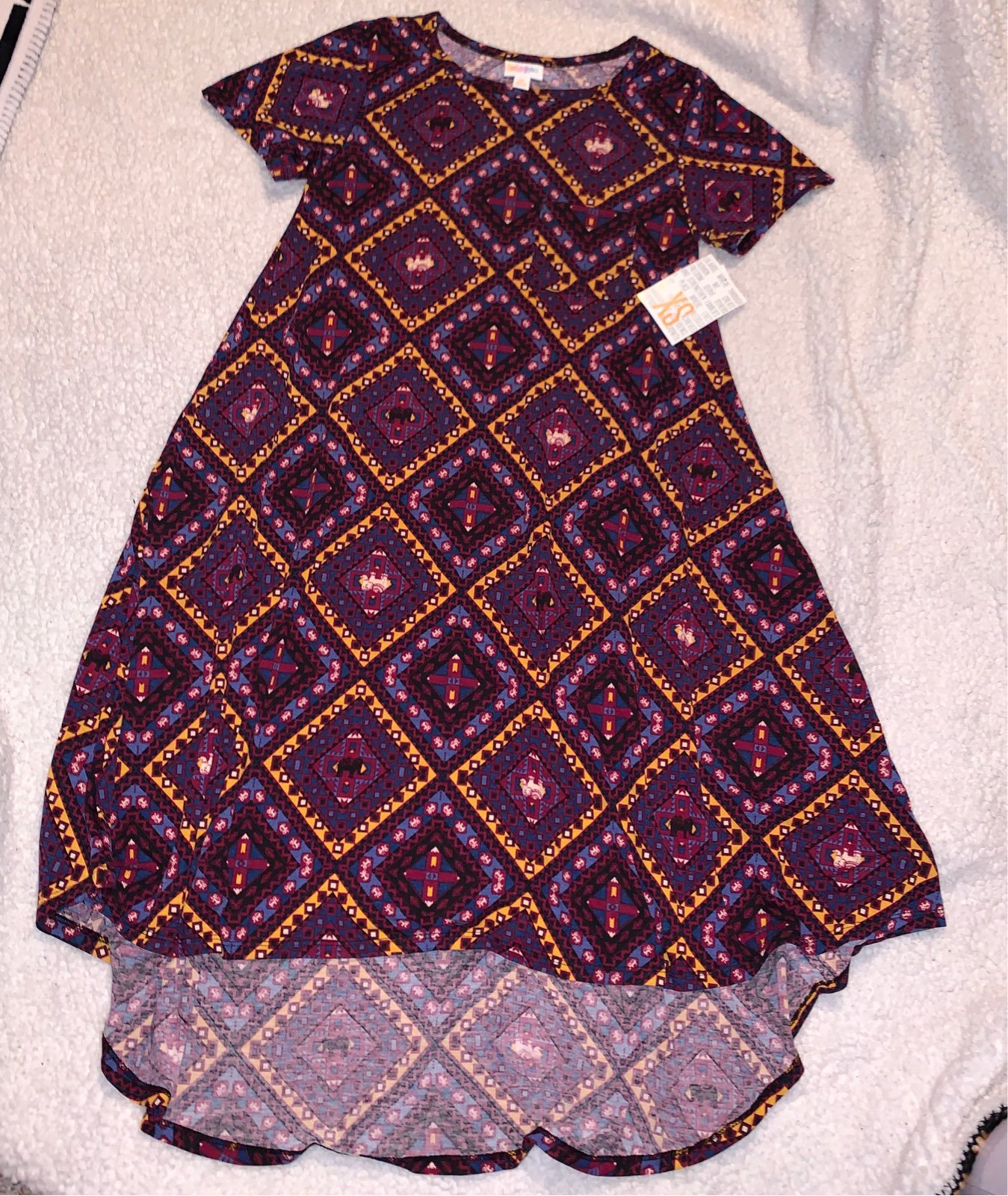 NWT Lularoe Elephant Carly XS