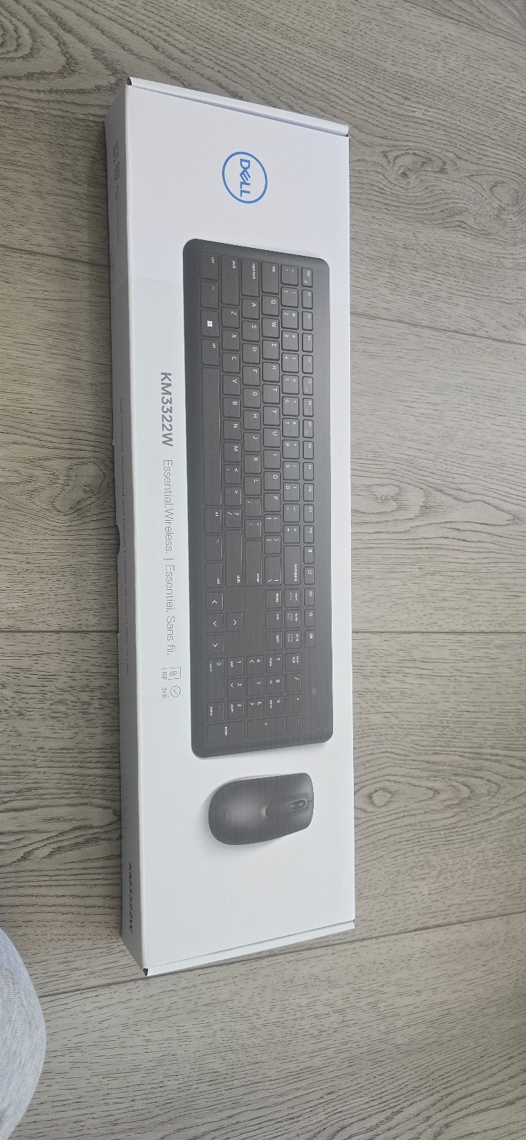 Dell wireless keyboard and mouse combo km3322w