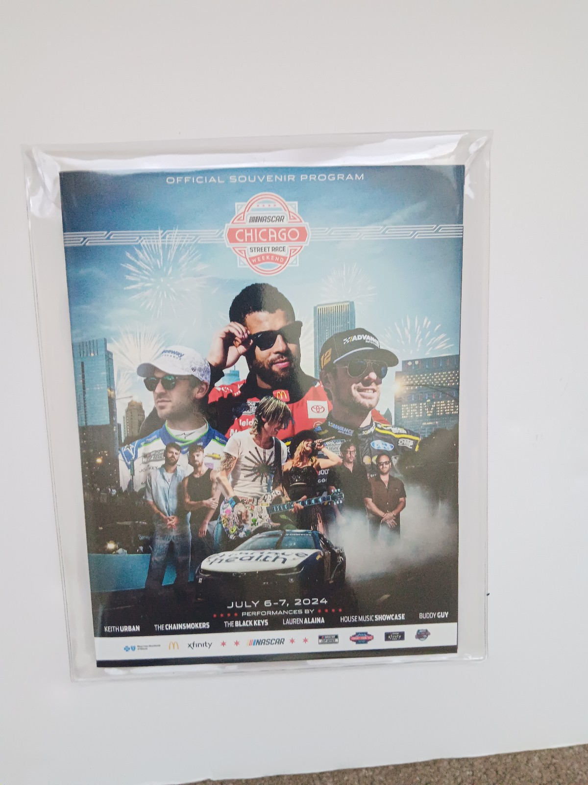 Nascar Chicago Street Race Official Souvenir Program