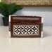 Vintage Pearl Inlaid Marquetry Wood Box ( Stash Jewelry Trinket Keepsake )