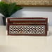 Vintage Pearl Inlaid Marquetry Wood Box ( Stash Jewelry Trinket Keepsake )