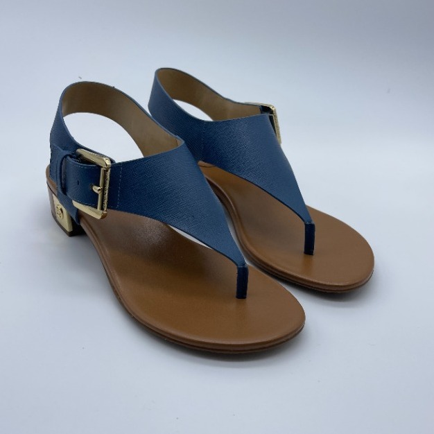 Michael Michael Kors London Thong Block Heel Sandals, 5M