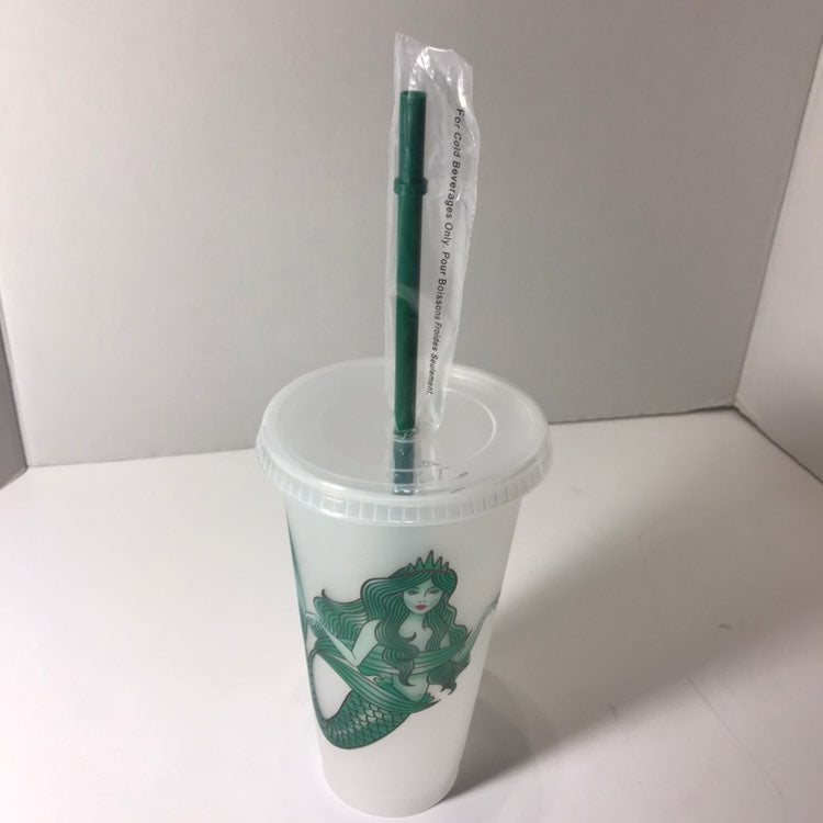 3 Starbucks Mermaid 24 Oz Frosted Tumble