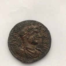 Ancient roman coin galiienus pisidia medallion of apollonia
