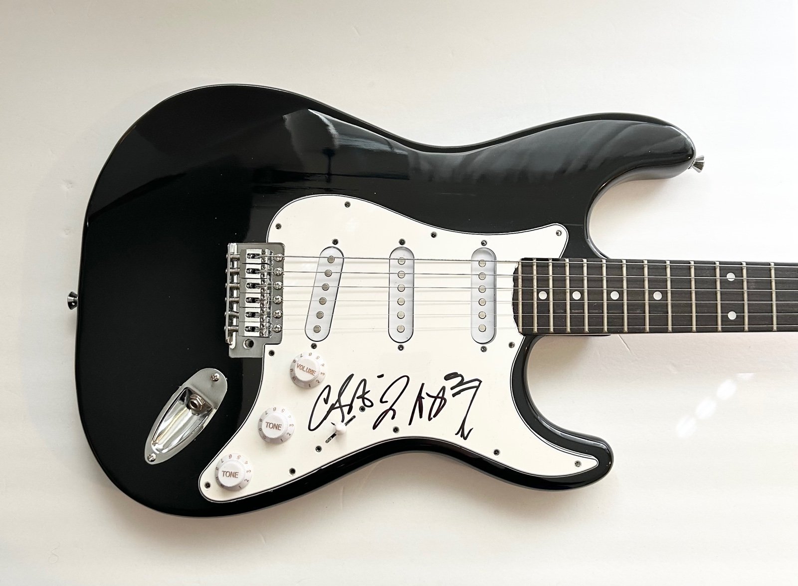 Bad Flower Full Band Signed Autograph Electric Guitar