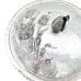Silver Tulip Dogwood Design 4pc Set Silent Butler Basket Covered Dish #4543-64
