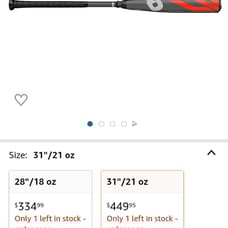 DeMarini 2019 CF Zen (-10) Senior League 2 3/4 Baseball Bat