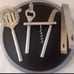 MID CENTURY BAR ACCESSORIES SET