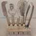 MID CENTURY BAR ACCESSORIES SET
