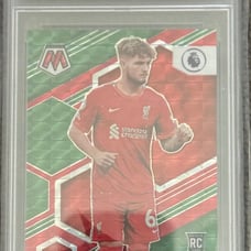 Harvey Elliott RC Red and Green Mosaic PSA 10
