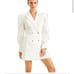 Culpos x INC White blazer dress elegant and sassy