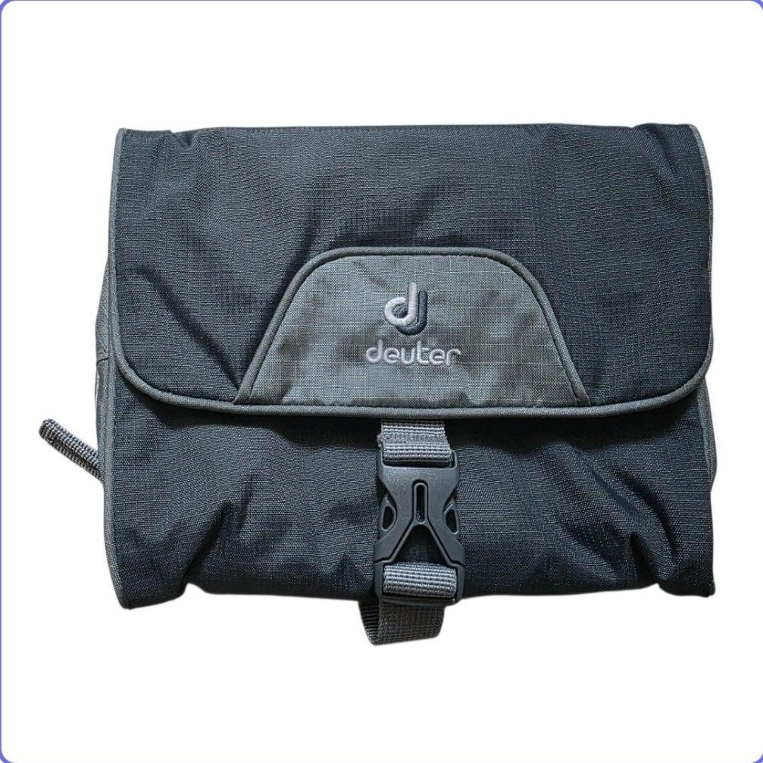 Deuter Wash Bag Beauty Case Toiletry Bag Travel Bag Folding Pockets Hanging EUC