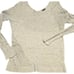 Express Cut-Out Detail Lightweight V-Neck Sweater