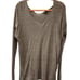 Express Cut-Out Detail Lightweight V-Neck Sweater