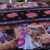 Sugar skull mexican table cloth