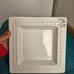 Nora Fleming cocktail napkin/candy dish in pearl dot retired