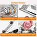 Portable Stainless Steel Chef Butcher Meat Cheese Slicer Cutter Cleaver Machine