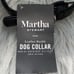 Martha Stewart Leather Buckle Dog Collar