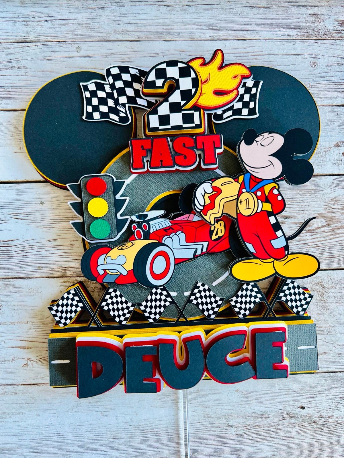 Roadster Cake Topper