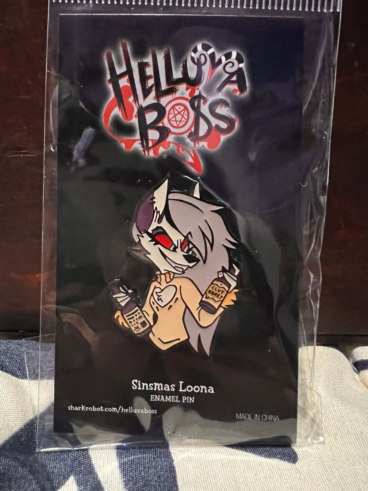 Helluva Boss: Sinsmas Loona Pin