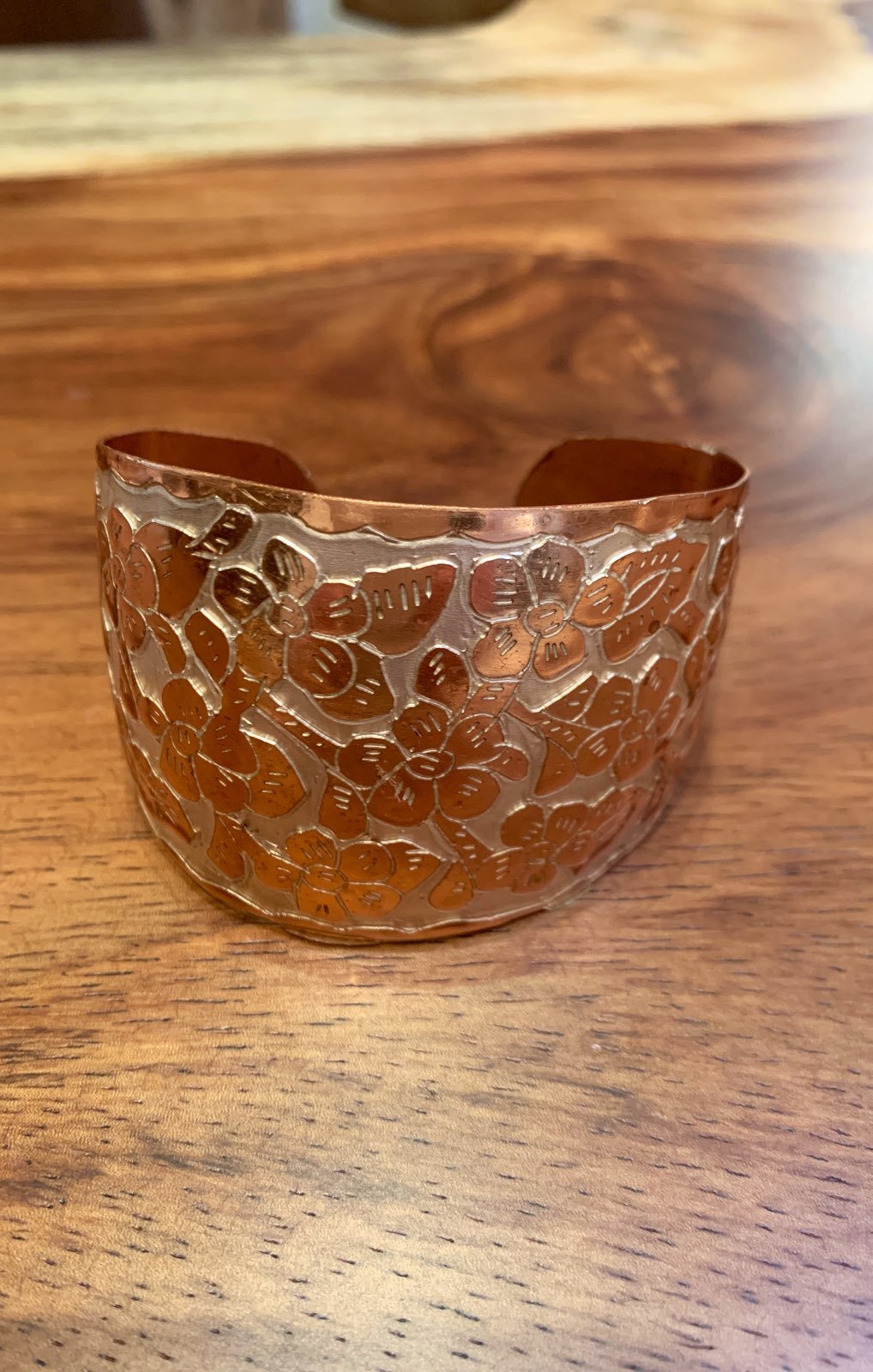 Copper bracelet
