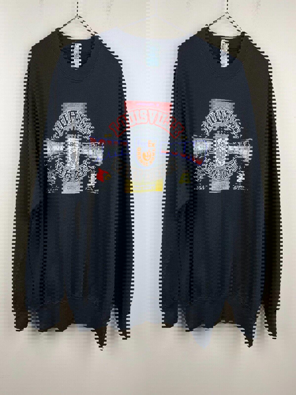 2007 Vintage Y2K Louisville Cardinals Bowl Bound Demon Deacons Sweatshirt XL