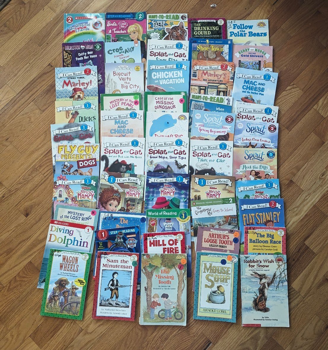 Lot of 70 I Can Read / Easy Read Books