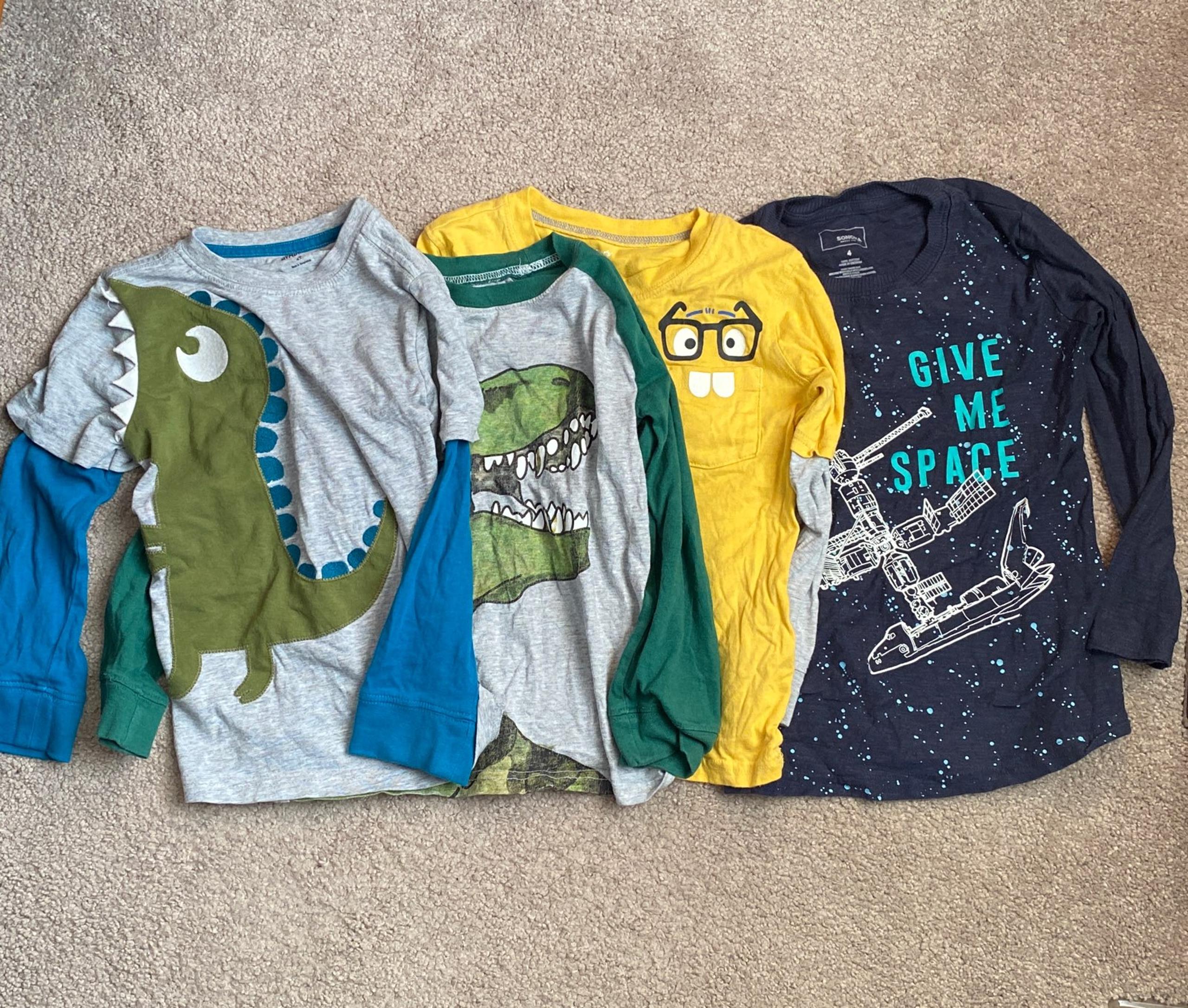 Boys Long Sleeve Shirt Bundle 4t