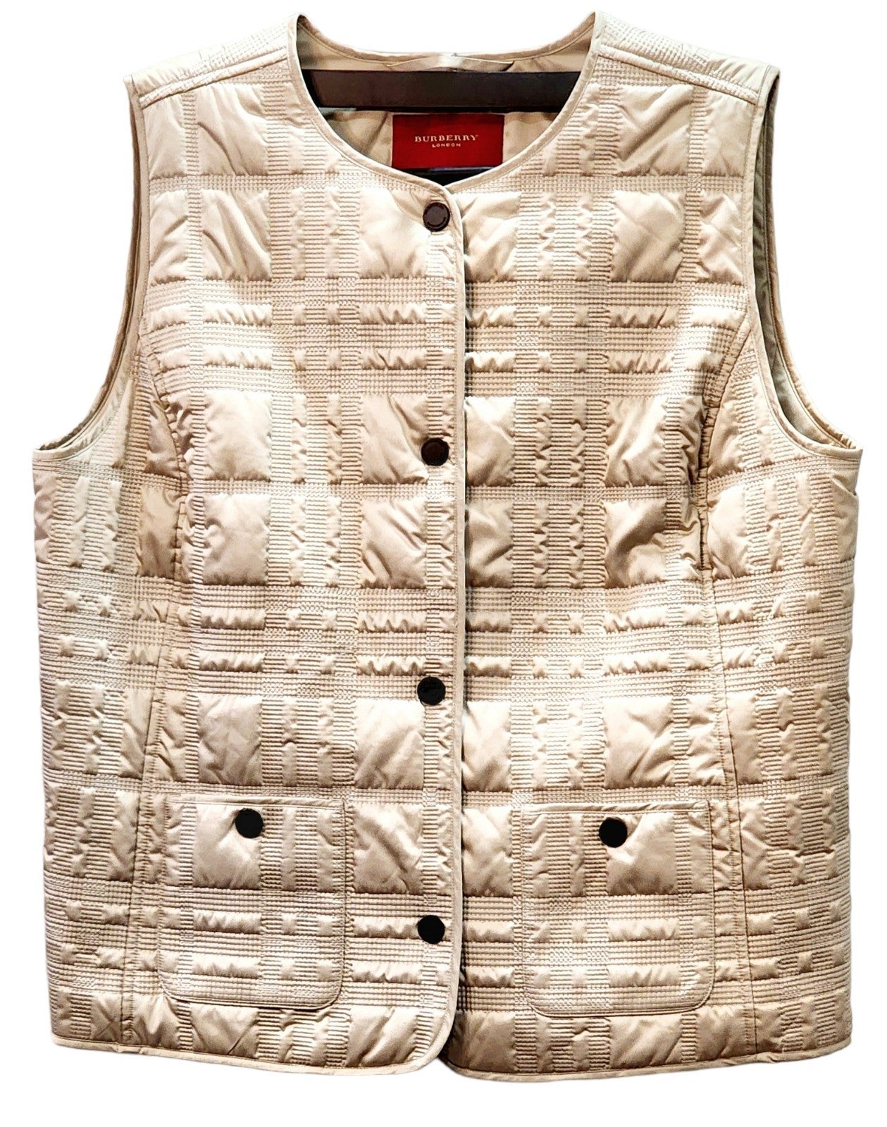 Burberry Gold mid-weight Vest | Men's Sz L