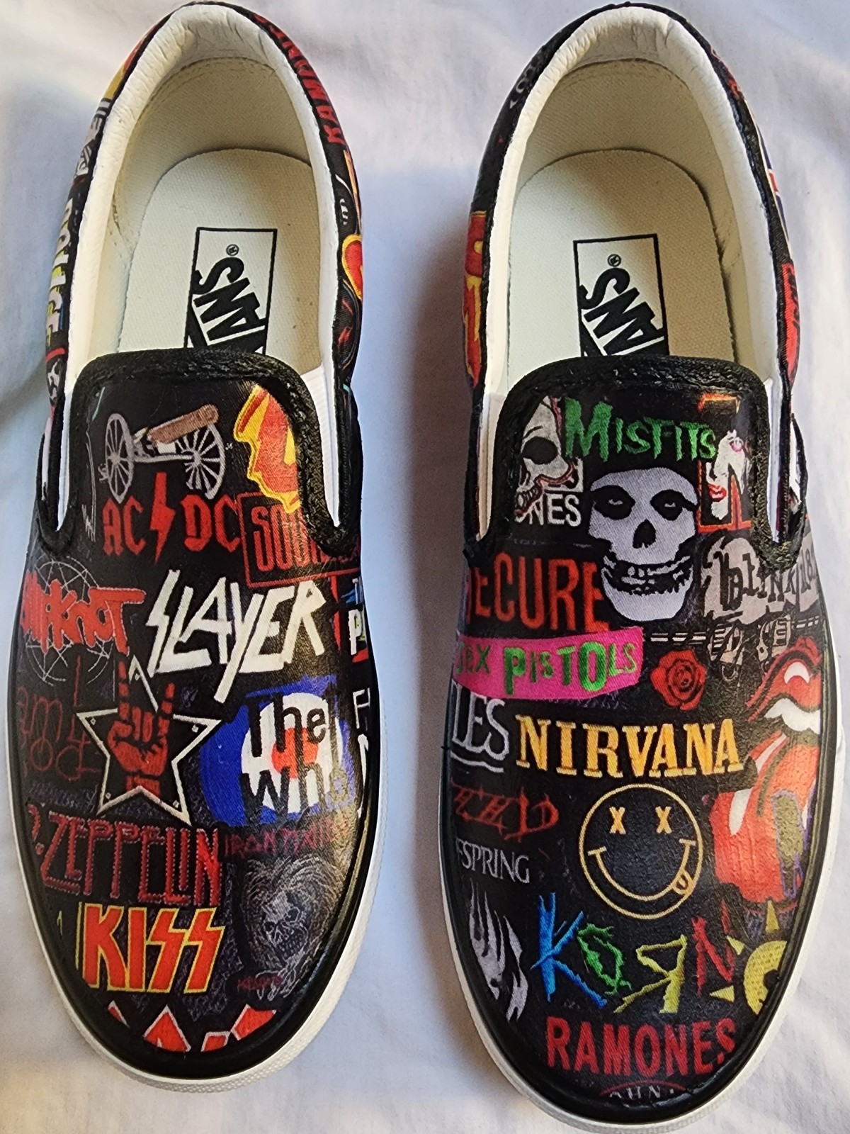 VANS custom shoes hand detailed mens size 10, ANY SIZE AVAILABLE