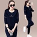 Cashmere sports women's autumn and winter warm and cold thick plus size loose fo