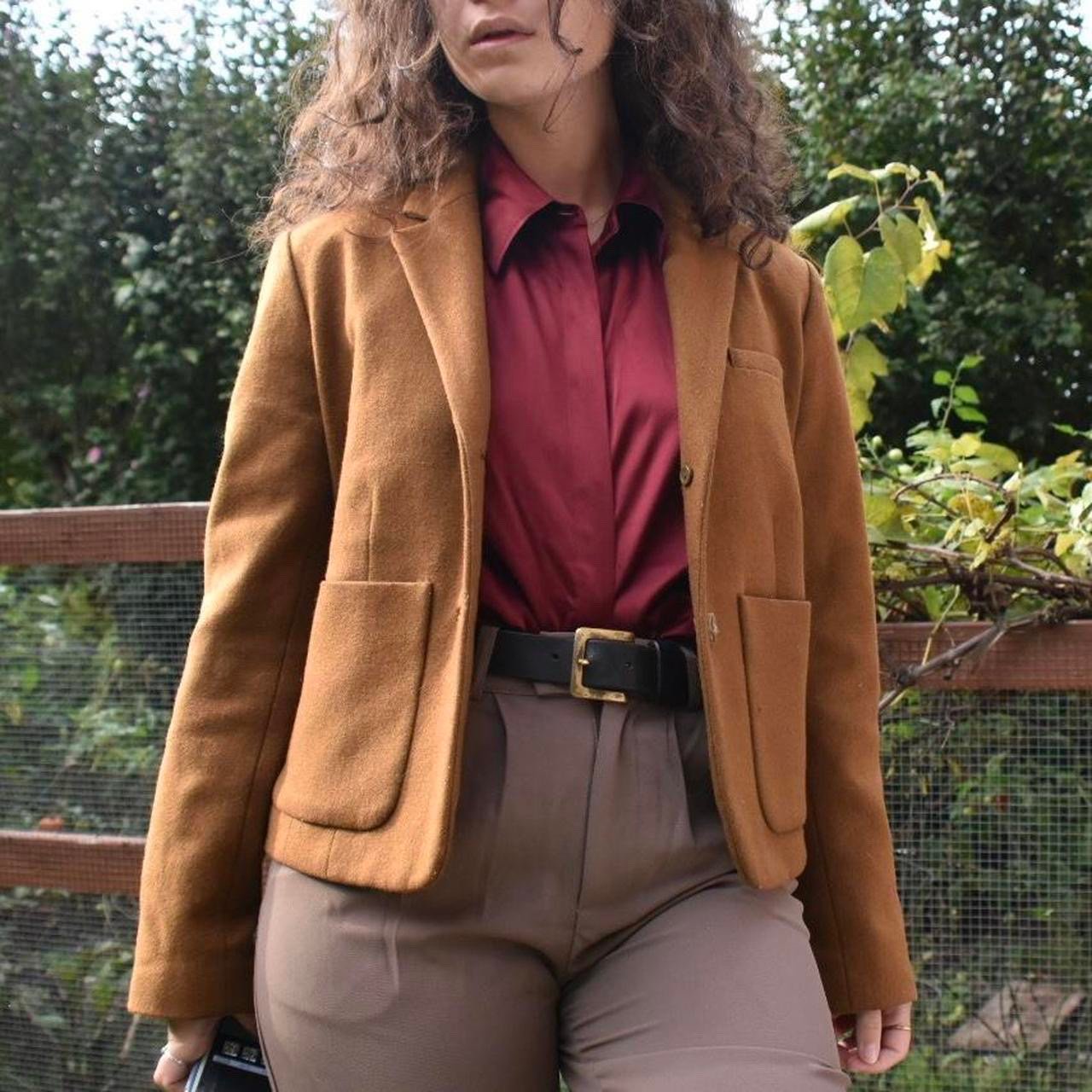 Vintage wool blazer