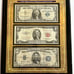 American Coin Treasures The Obsolete Currency Collection - 3 Bank Notes Framed