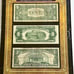 American Coin Treasures The Obsolete Currency Collection - 3 Bank Notes Framed