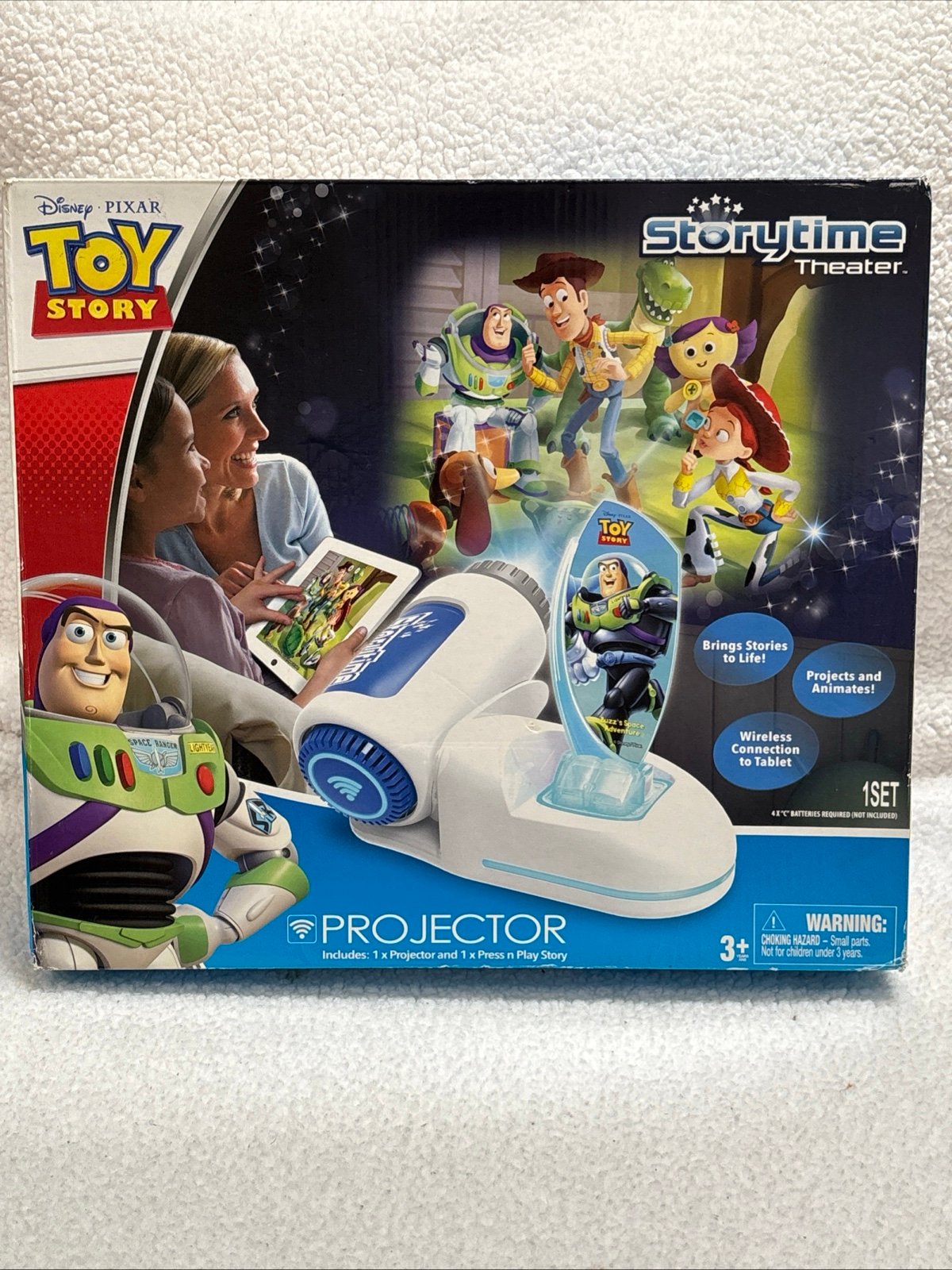 Storytime Projector Disney Pixar Toy Story Video Slideshow Storytime Theatre NIB
