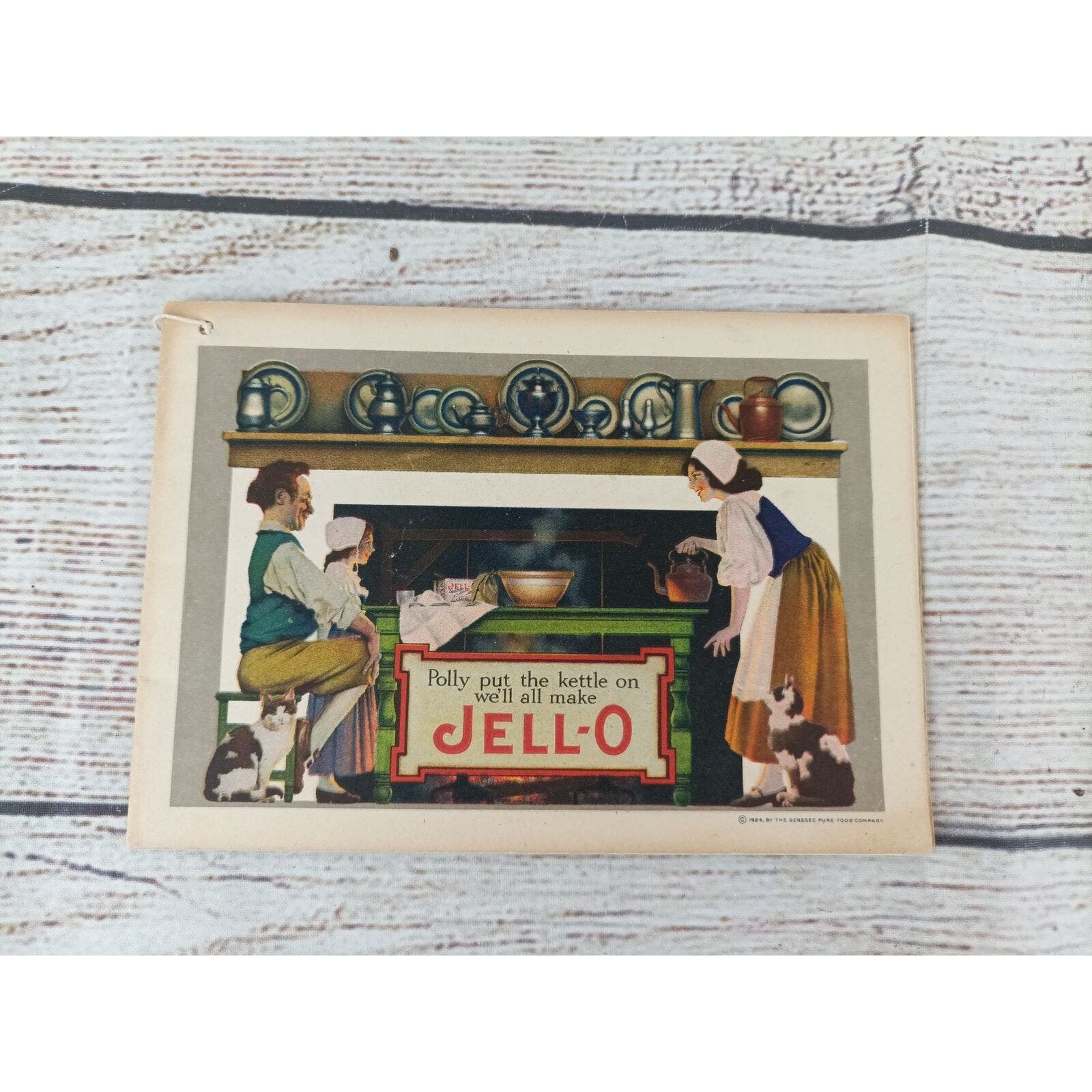 VINTAGE JELL-O Recipe Advertising Booklets Lot 4 - Kewpie Rhymes 1916 Polly Kett