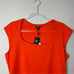 BNWT! EXPRESS Bright Orange Cap Sleeve Thong Bodysuit Size XL