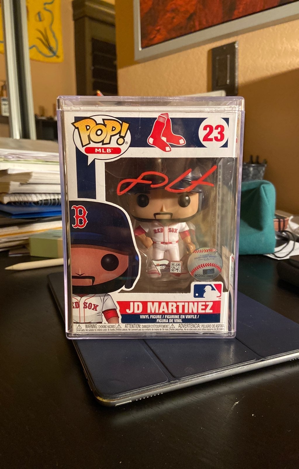 Funko pop JD MARTINEZ Exclusive signed