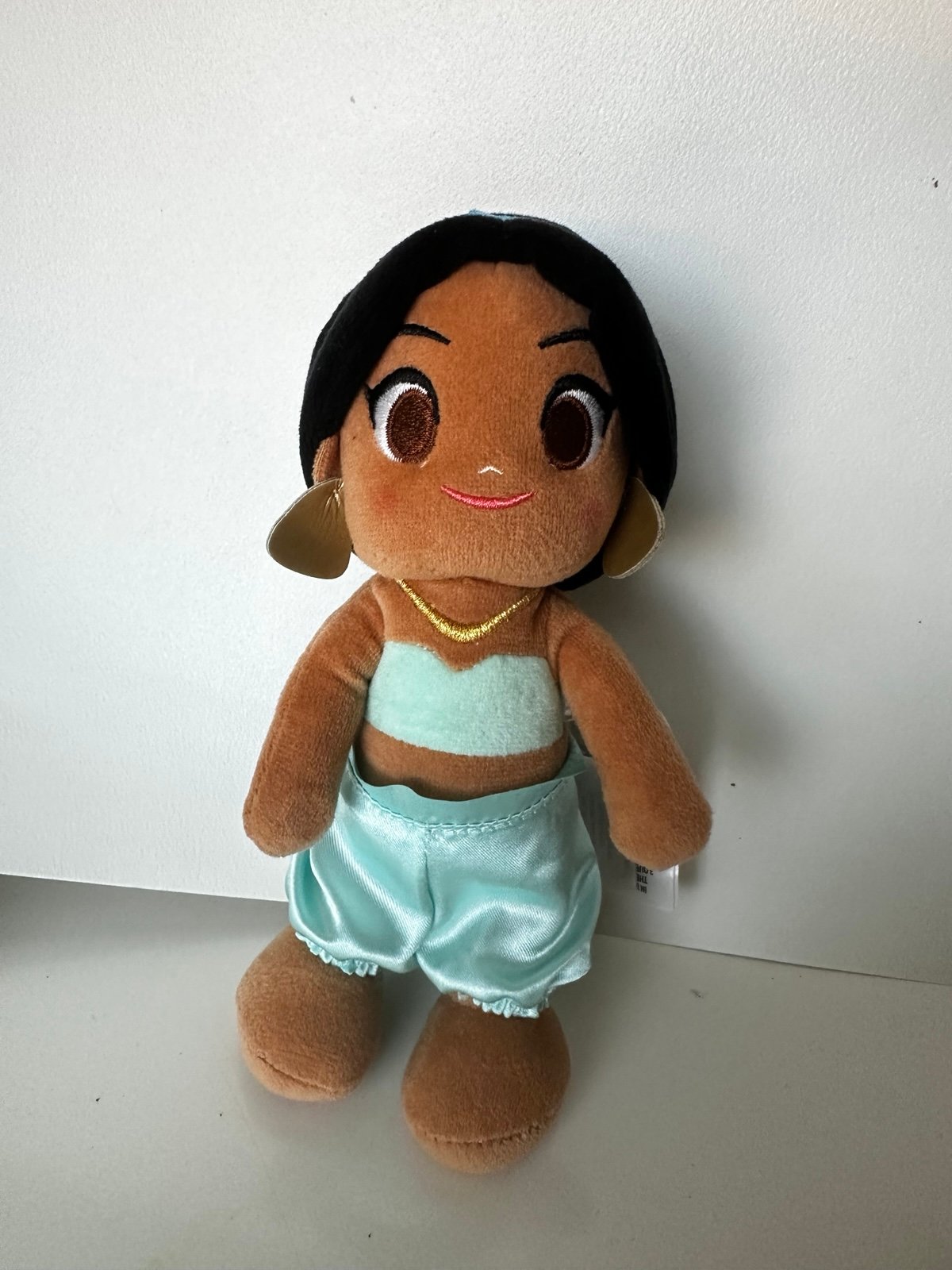HKDL Hong Kong Disney Princess NuiMOs Jasmine Plush Doll Poseable 18cm Gril