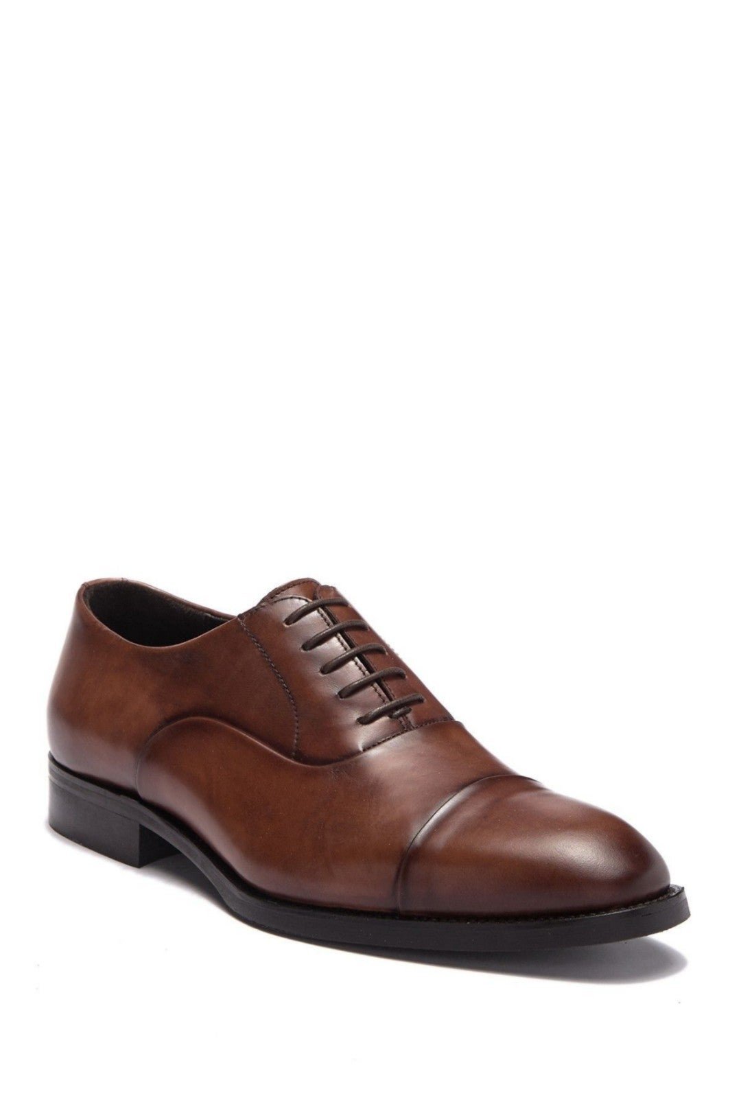 To Boot New York Bergamo Vitello Leather Oxford Shoes Cork Brown