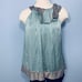 BCBGMaxazria Striped Halter Silk Top S